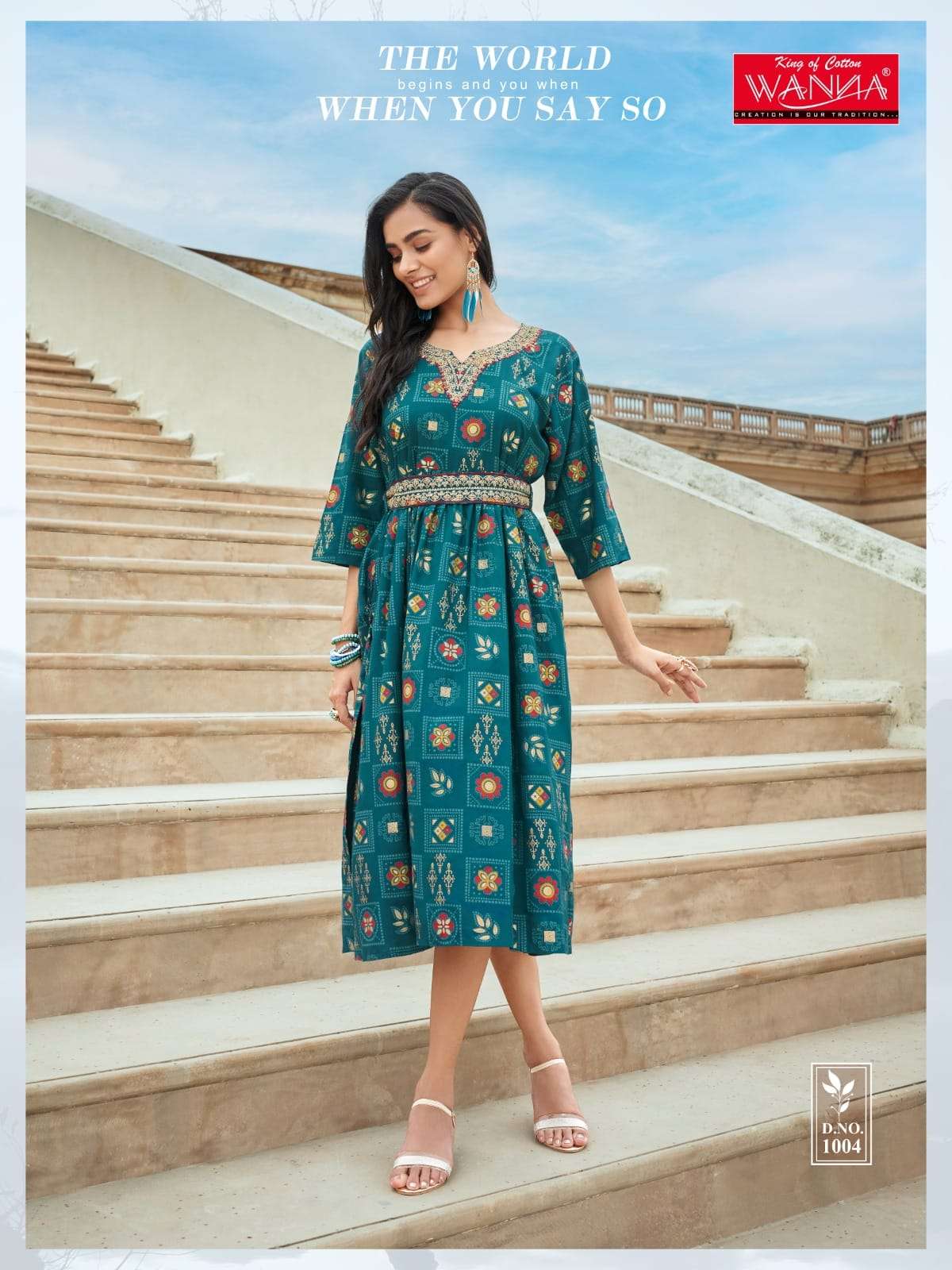 Wanna Cindrella Kurti Wholesale catalog