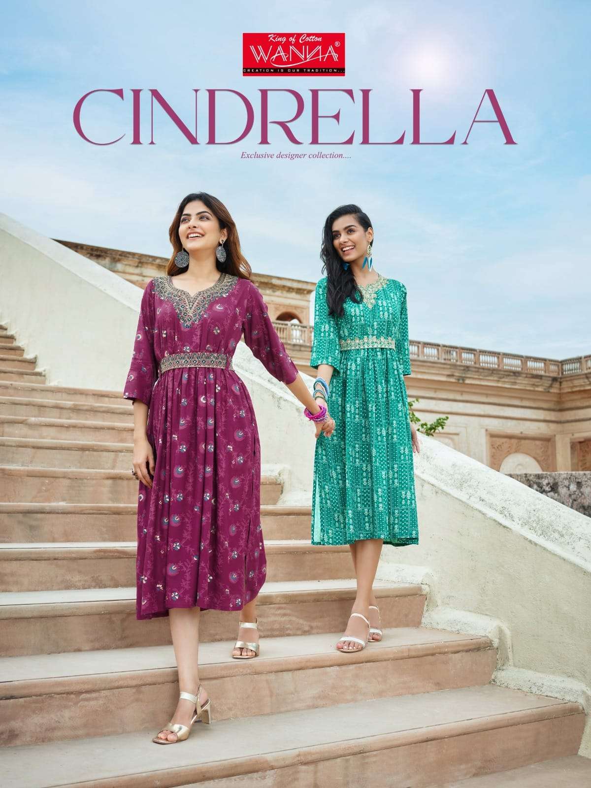 Wanna Cindrella Kurti Wholesale catalog