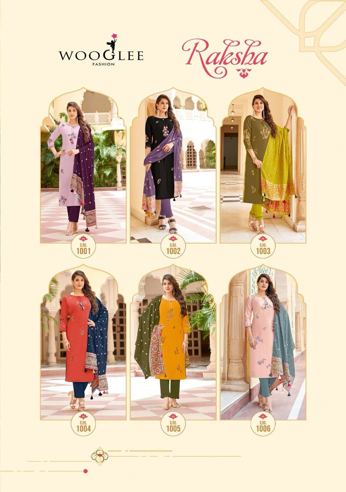 WOOGLEE RAKSHA Kurti Wholesale catalog