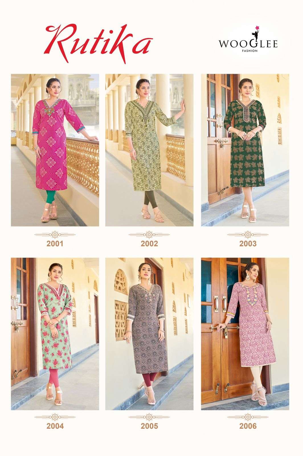 WOOGLEE Rutika Kurti Wholesale catalog