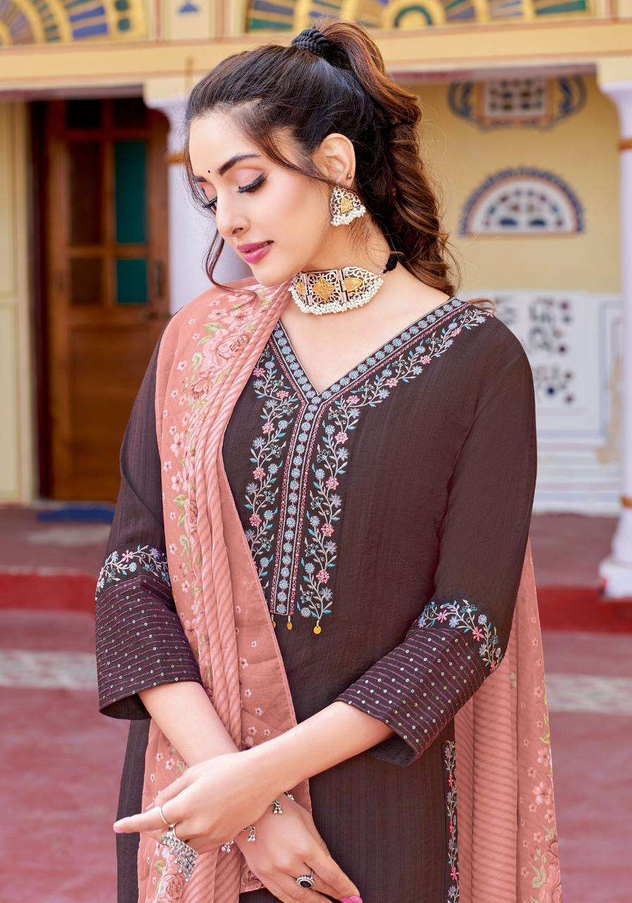 WOOGLEE SAARIKA Kurti Wholesale catalog