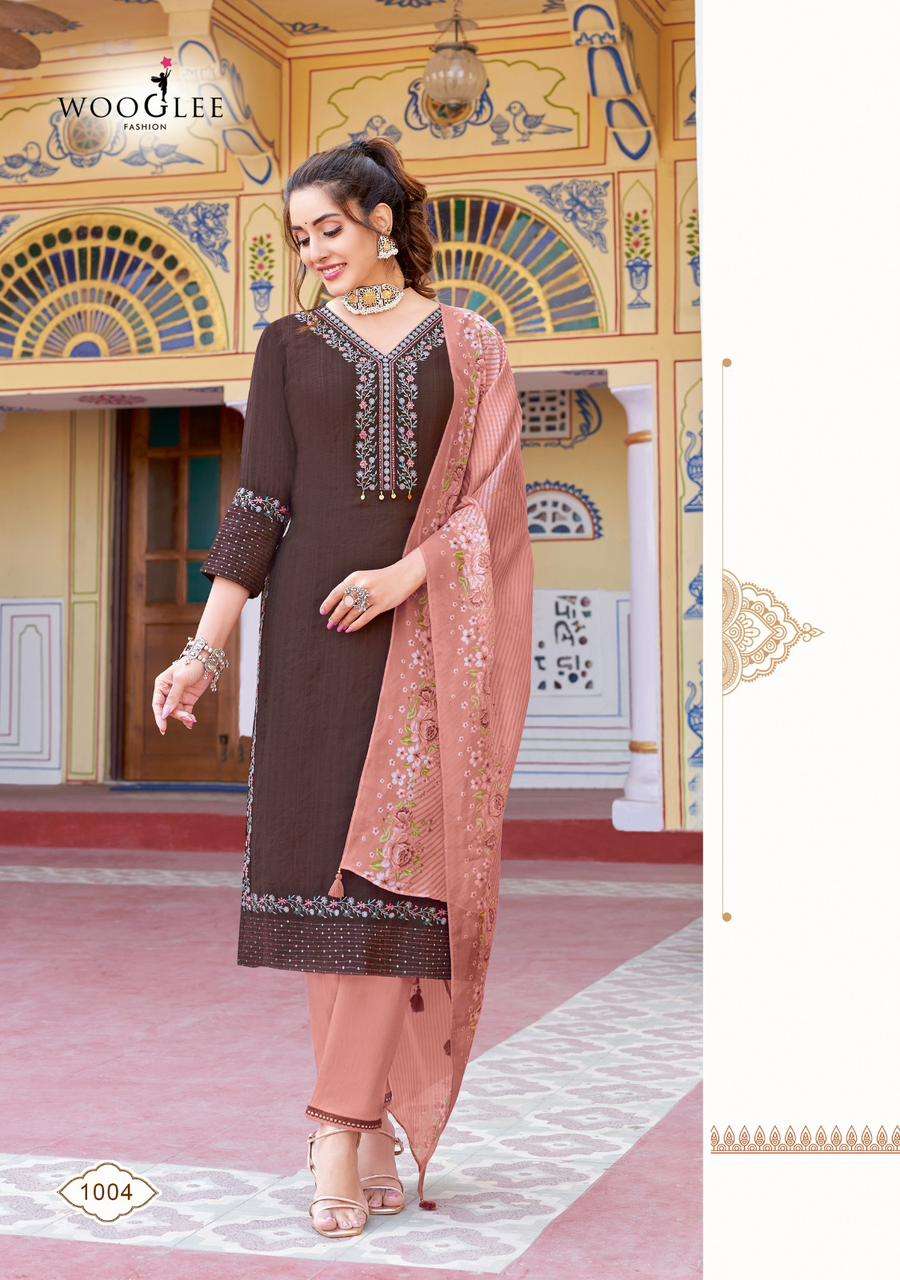 WOOGLEE SAARIKA Kurti Wholesale catalog