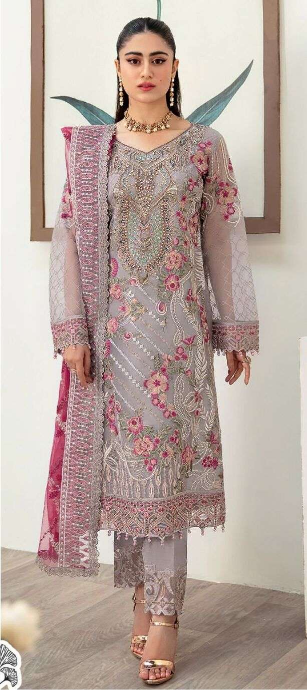 Zaha 10273 Georgette Salwar Kameez Wholesale catalog
