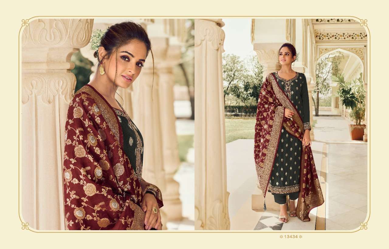 Zisa Kainaat Festival Wear Designer Salwar Suit Wholesale catalog