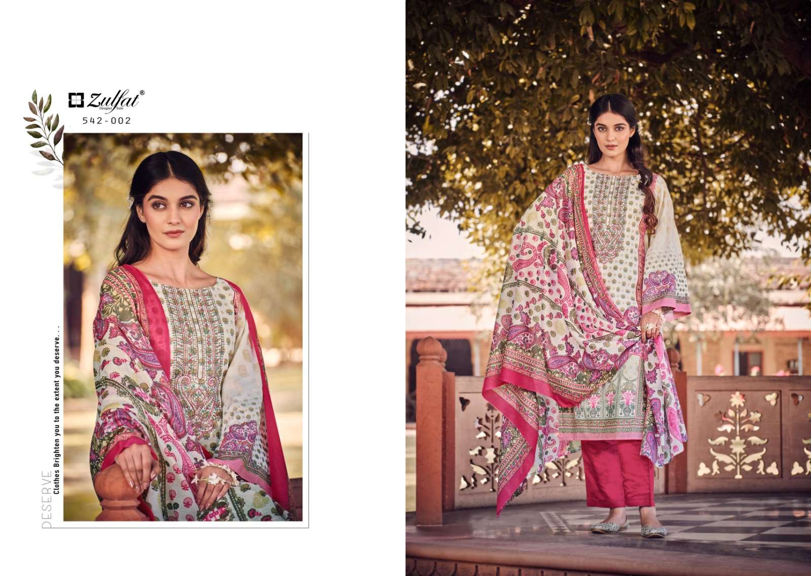 Zulfat Jannat Exclusive Designer Print Cotton Dress Material Wholesale catalog