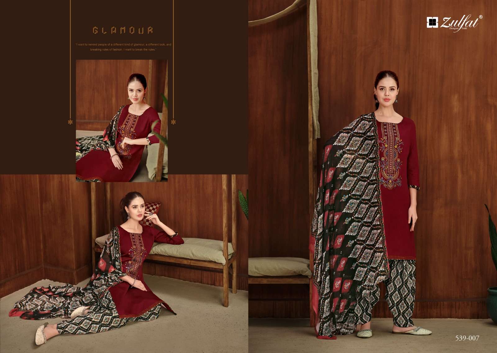Zulfat Shanaya Vol 2 Heavy Jam Cotton Dress Material Wholesale catalog