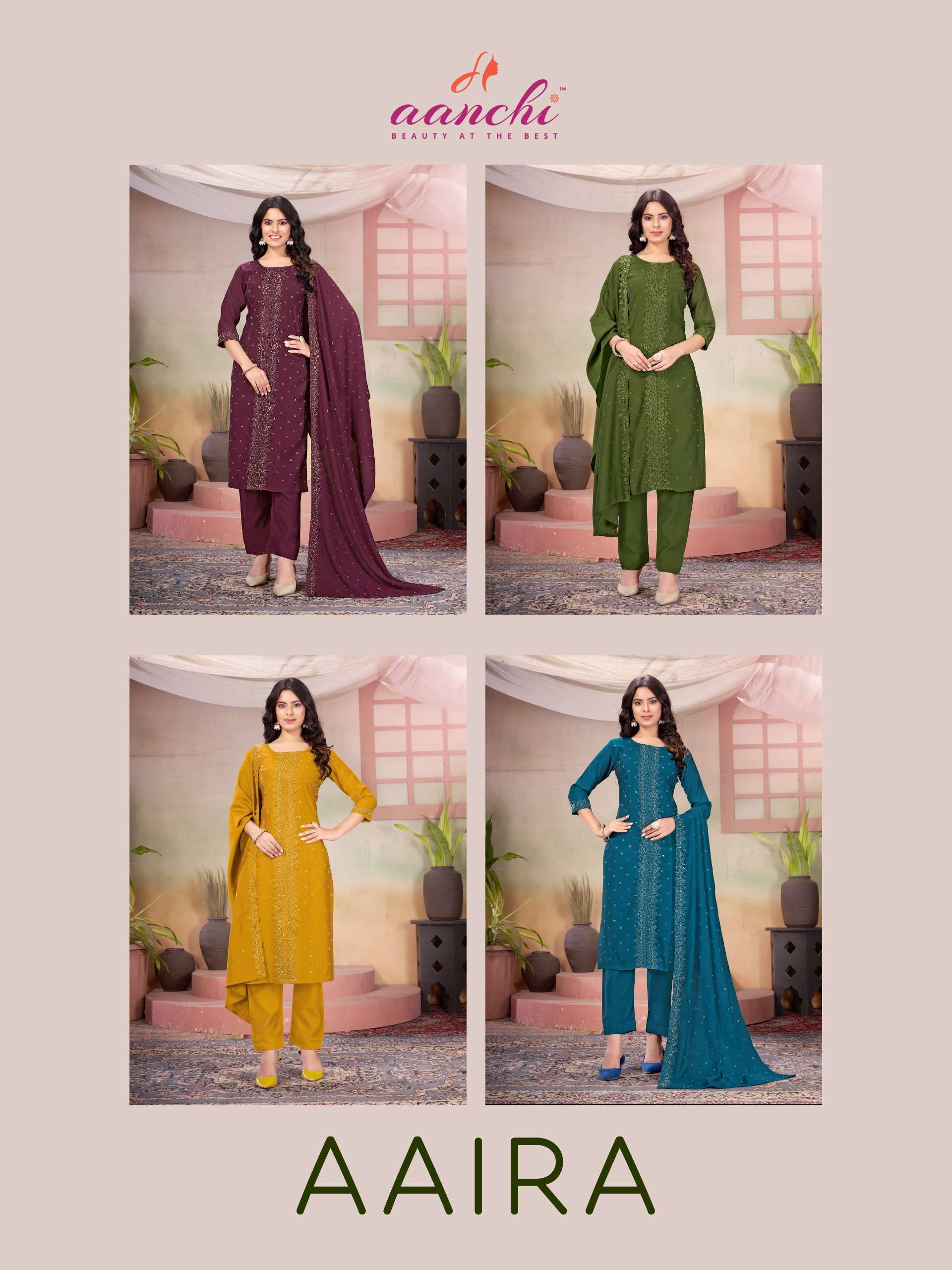 Aanchi AAIRA Kurti Wholesale catalog