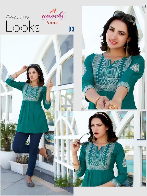 Aanchi ANNIE Kurti Wholesale catalog