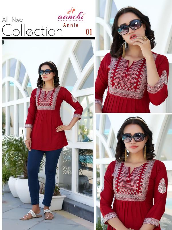 Aanchi ANNIE Kurti Wholesale catalog