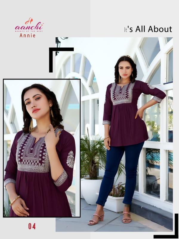 Aanchi ANNIE Kurti Wholesale catalog