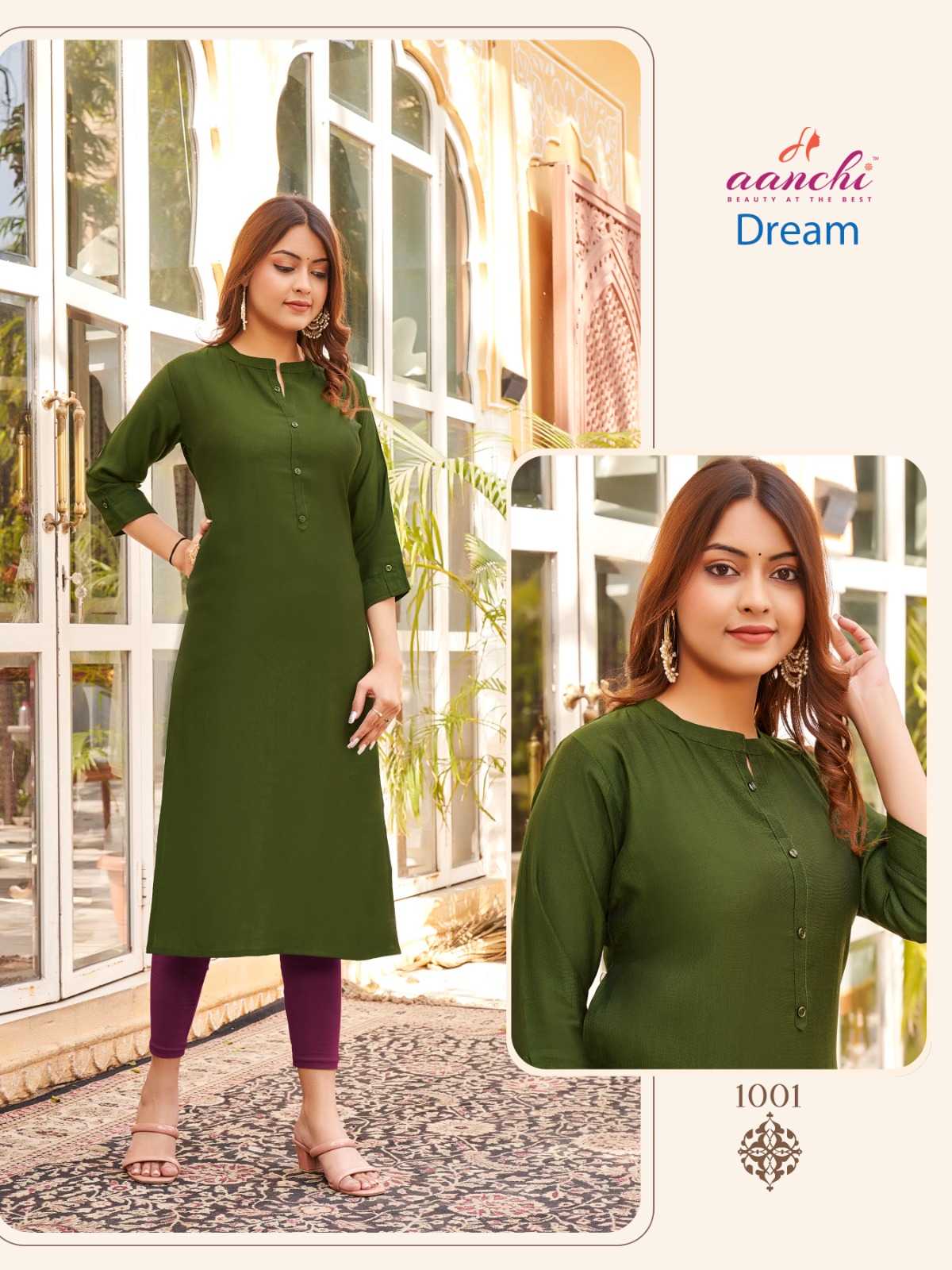 Aanchi DREAM Kurti Wholesale catalog