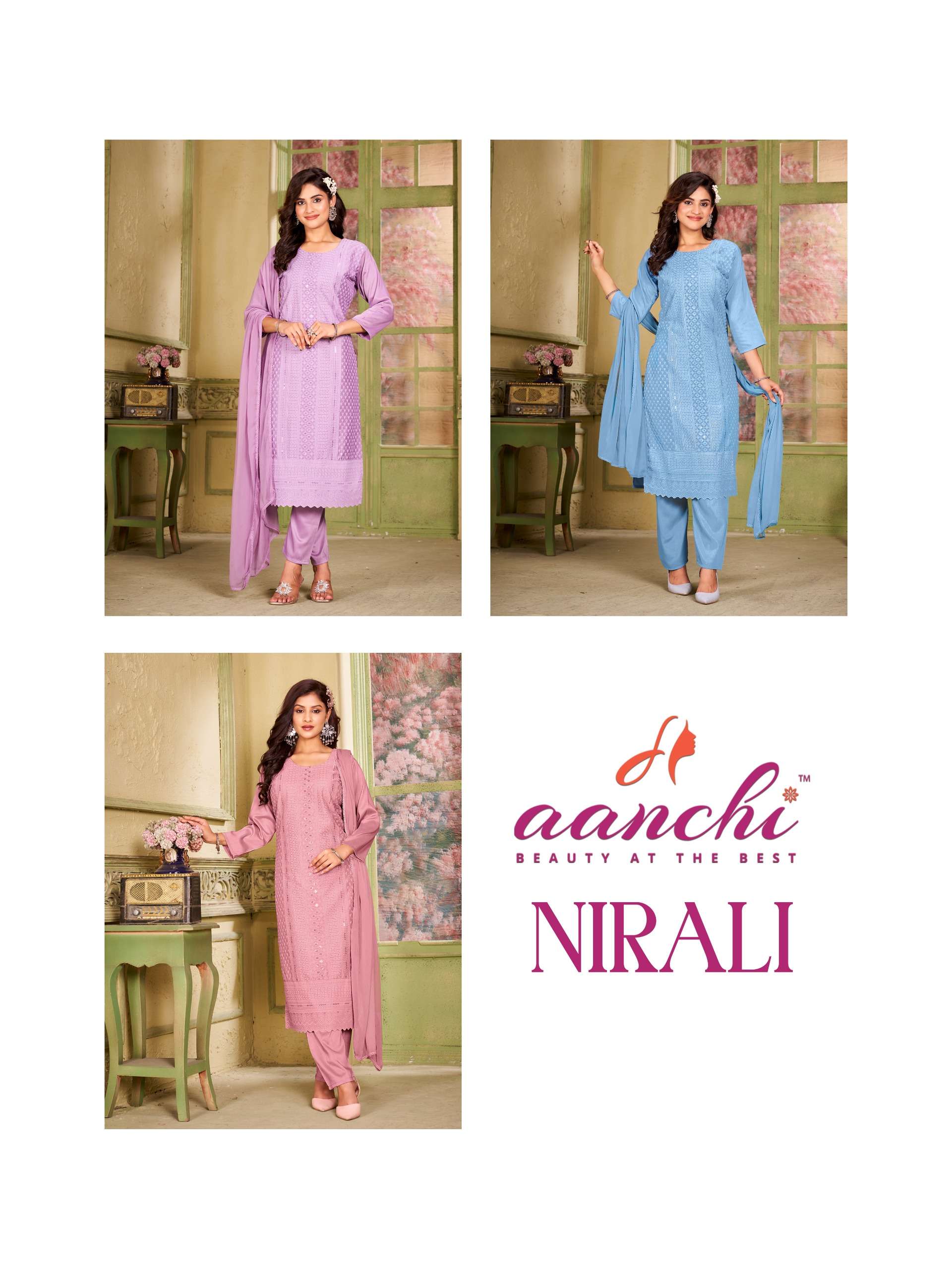 Aanchi NIRALI Kurti Wholesale catalog