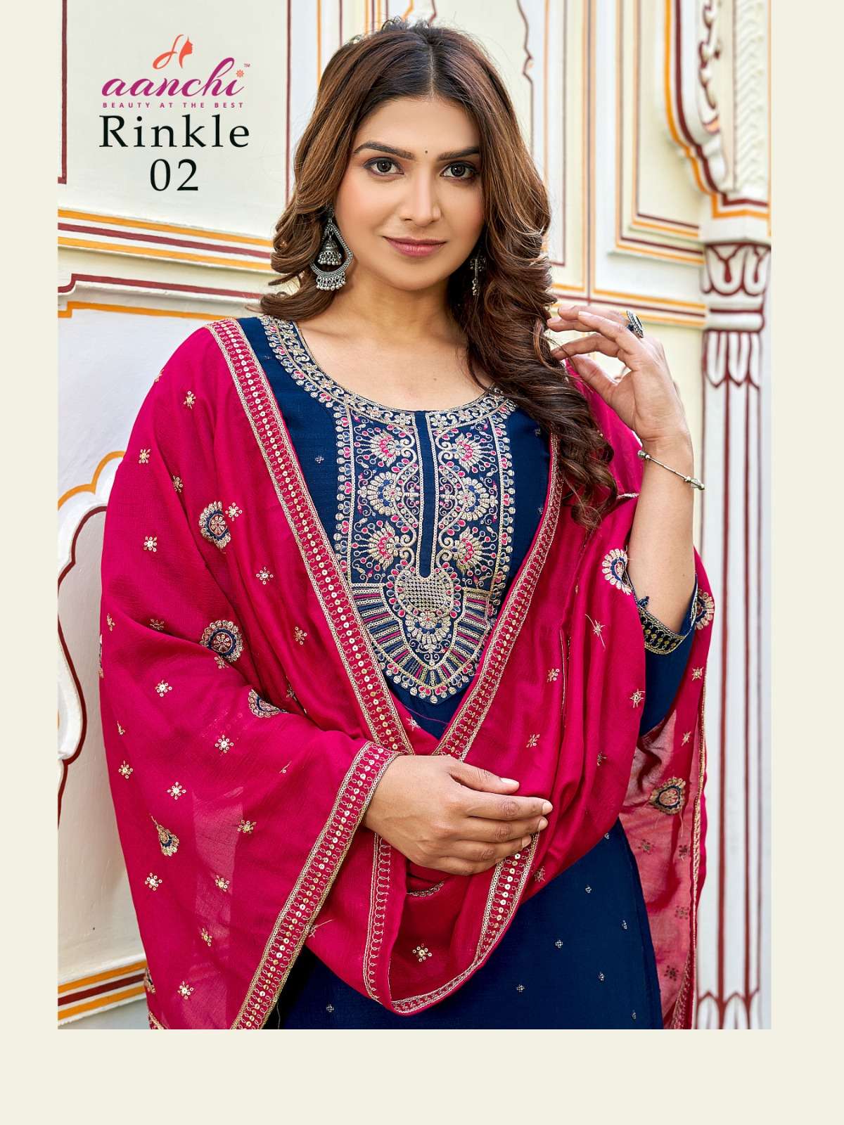 Aanchi RINKLE Kurti Wholesale catalog