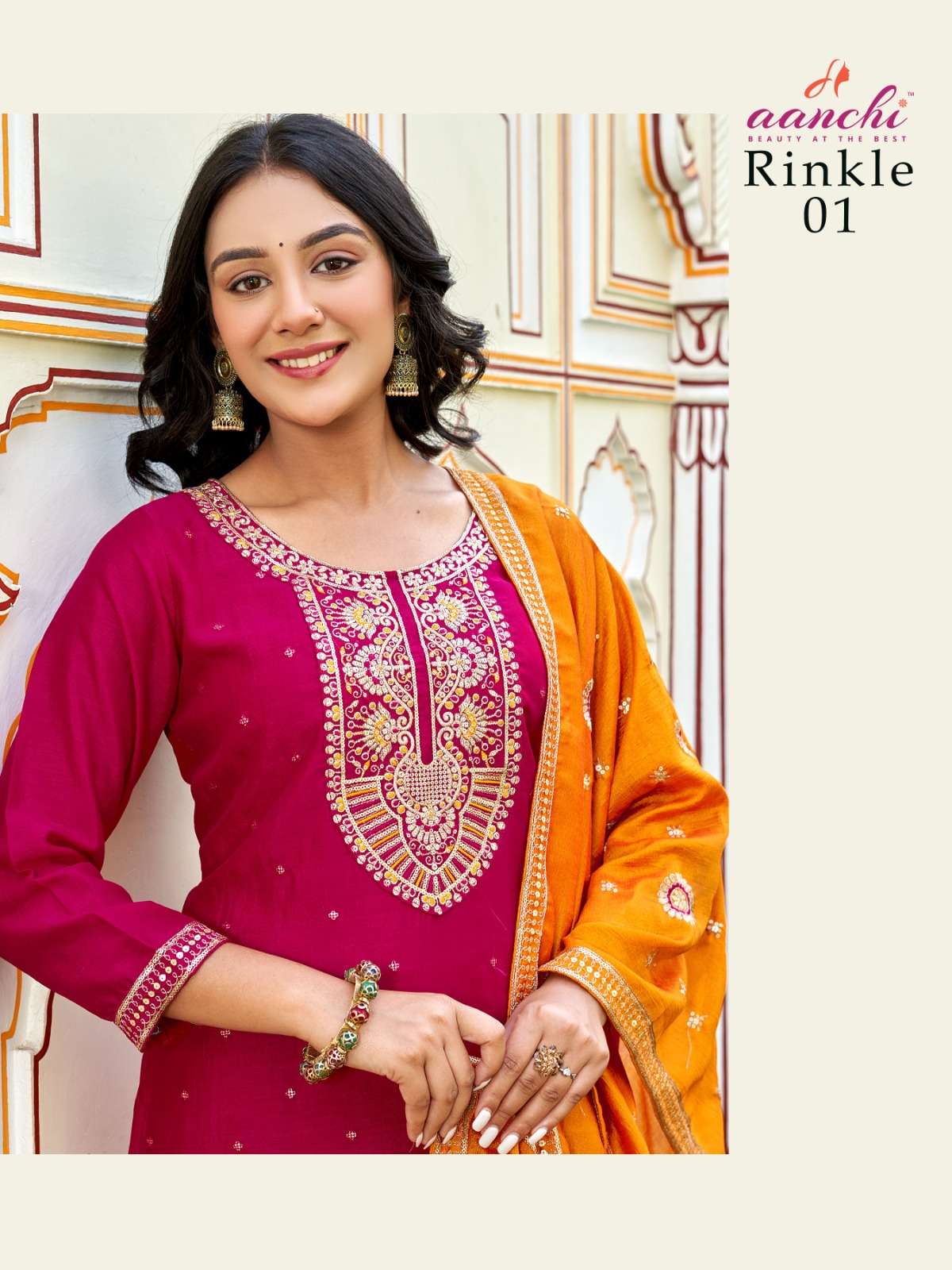 Aanchi RINKLE Kurti Wholesale catalog