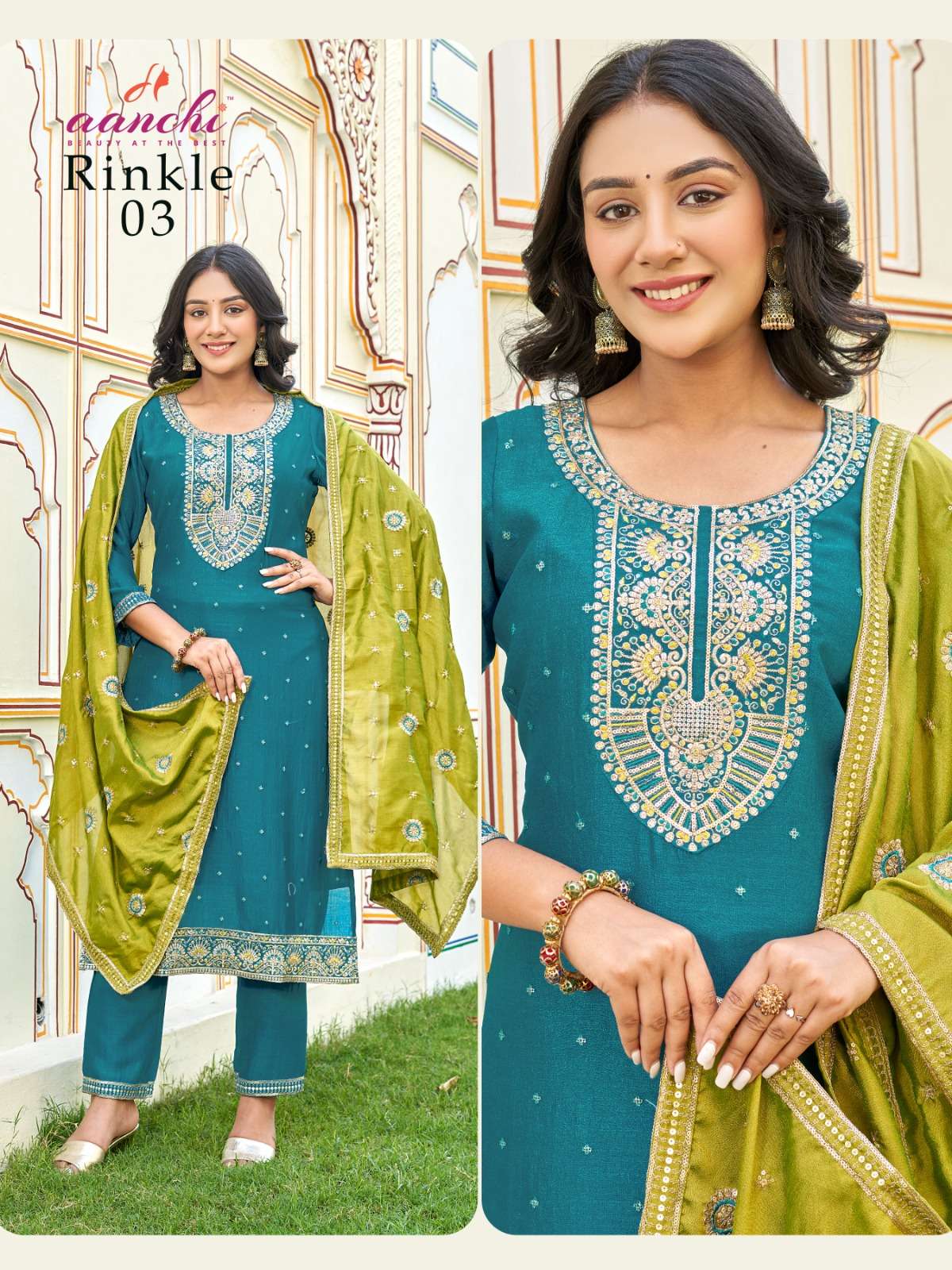 Aanchi RINKLE Kurti Wholesale catalog