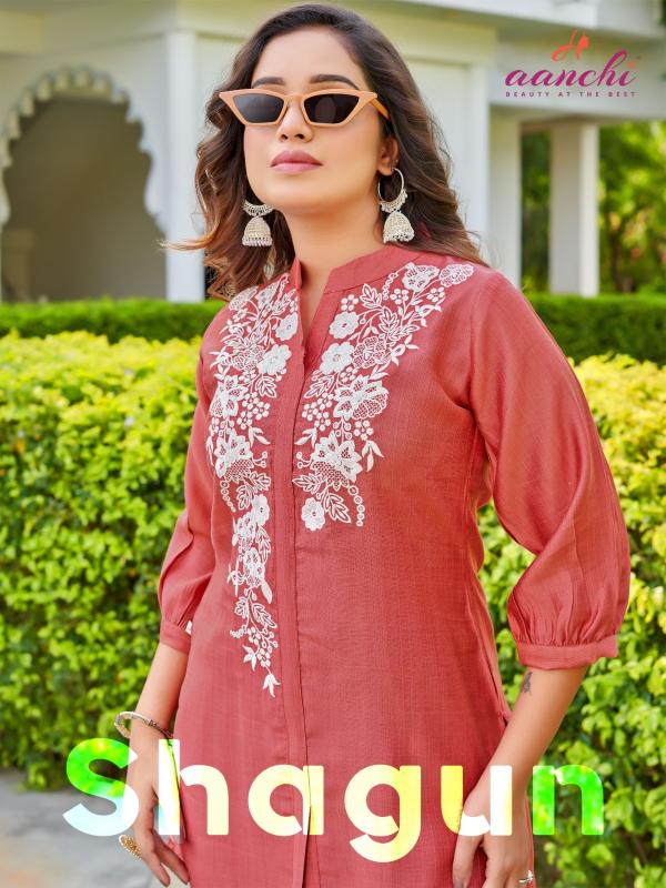 Aanchi SHAGUN Kurti Wholesale catalog