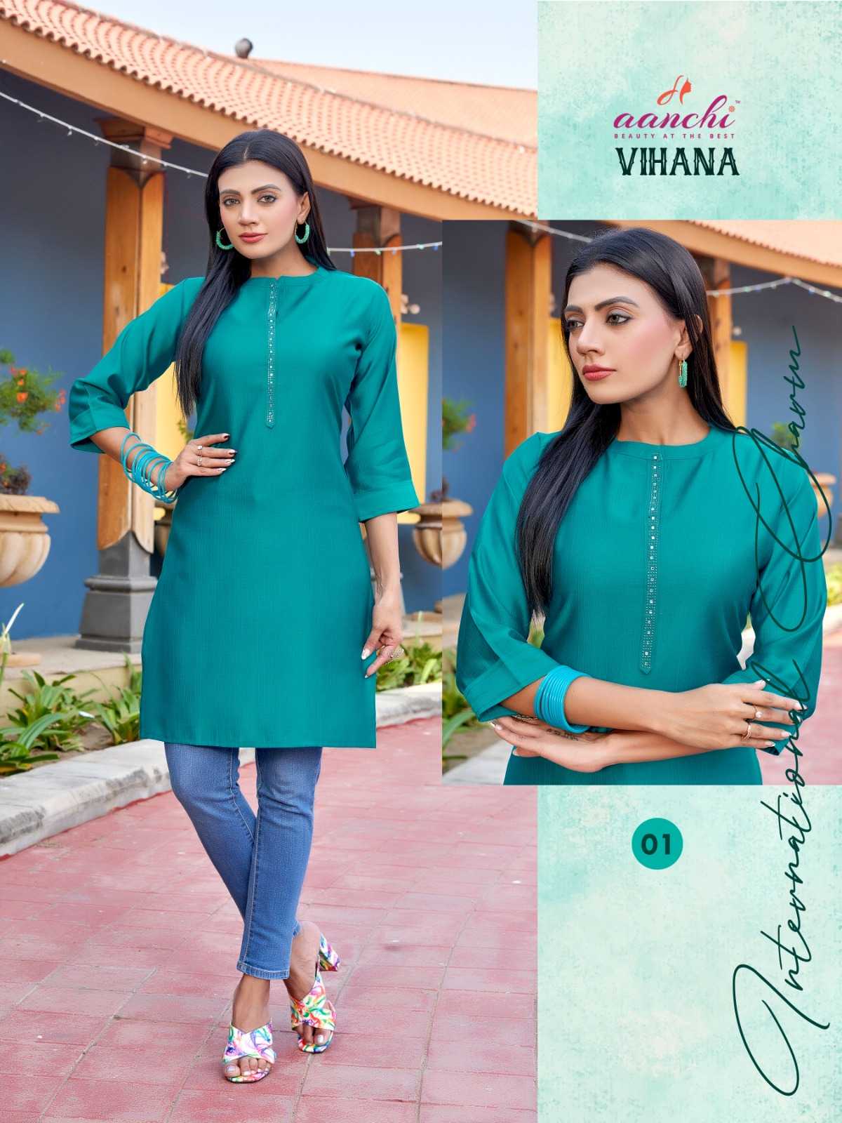 Aanchi VIHANA Kurti Wholesale catalog