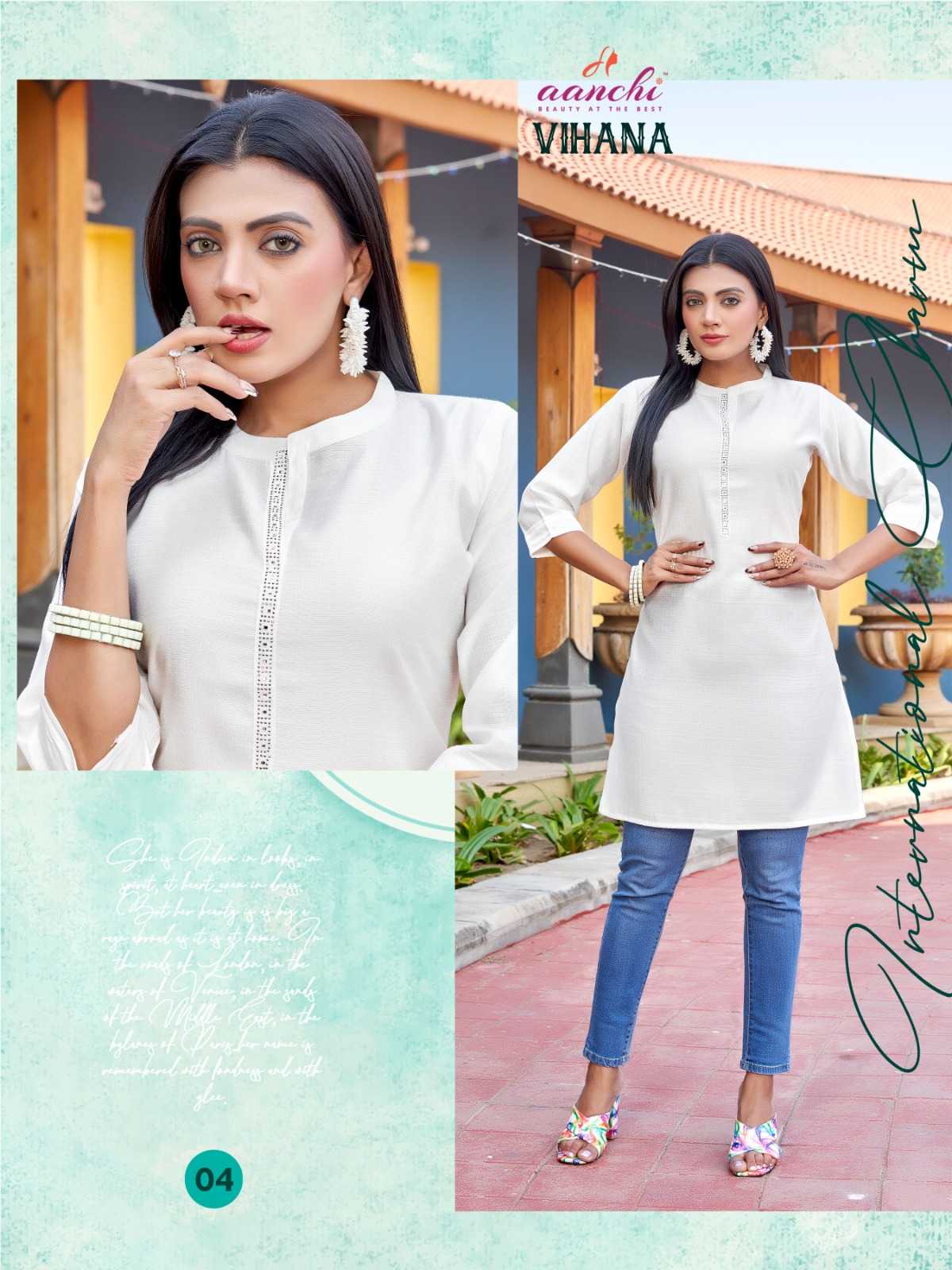 Aanchi VIHANA Kurti Wholesale catalog