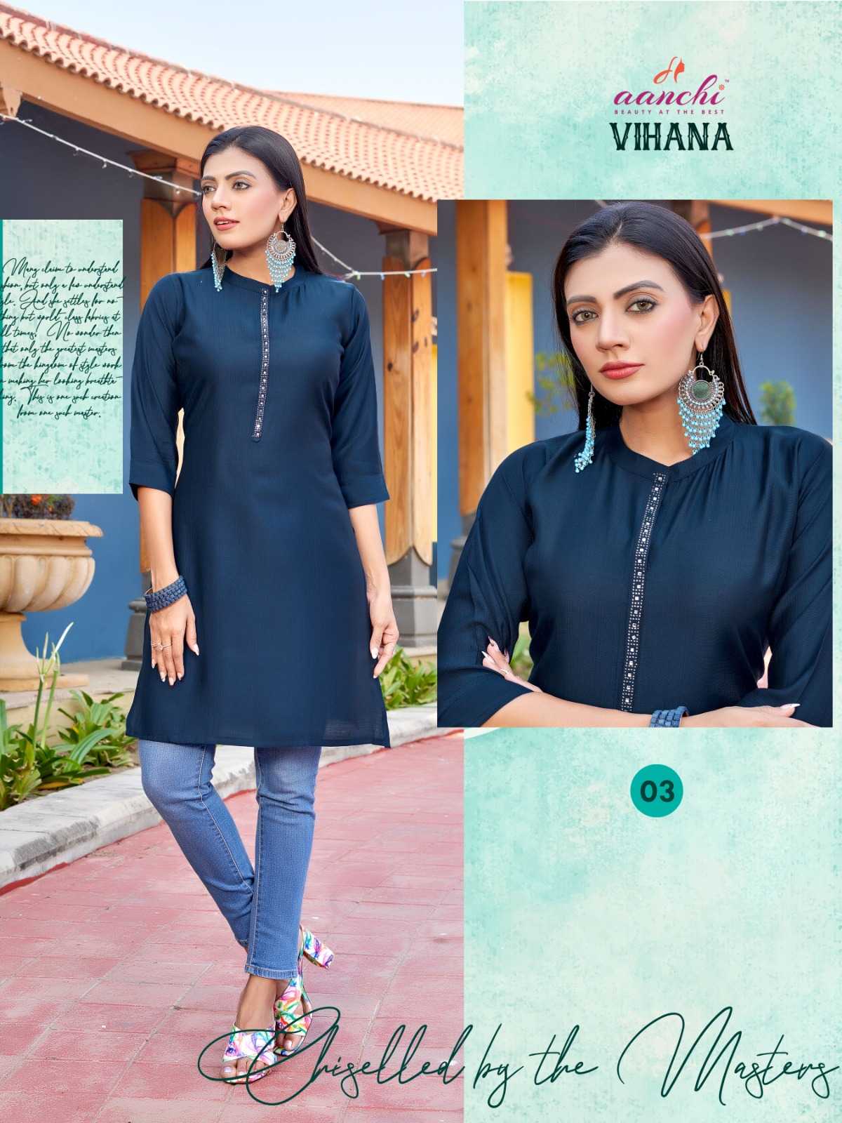 Aanchi VIHANA Kurti Wholesale catalog