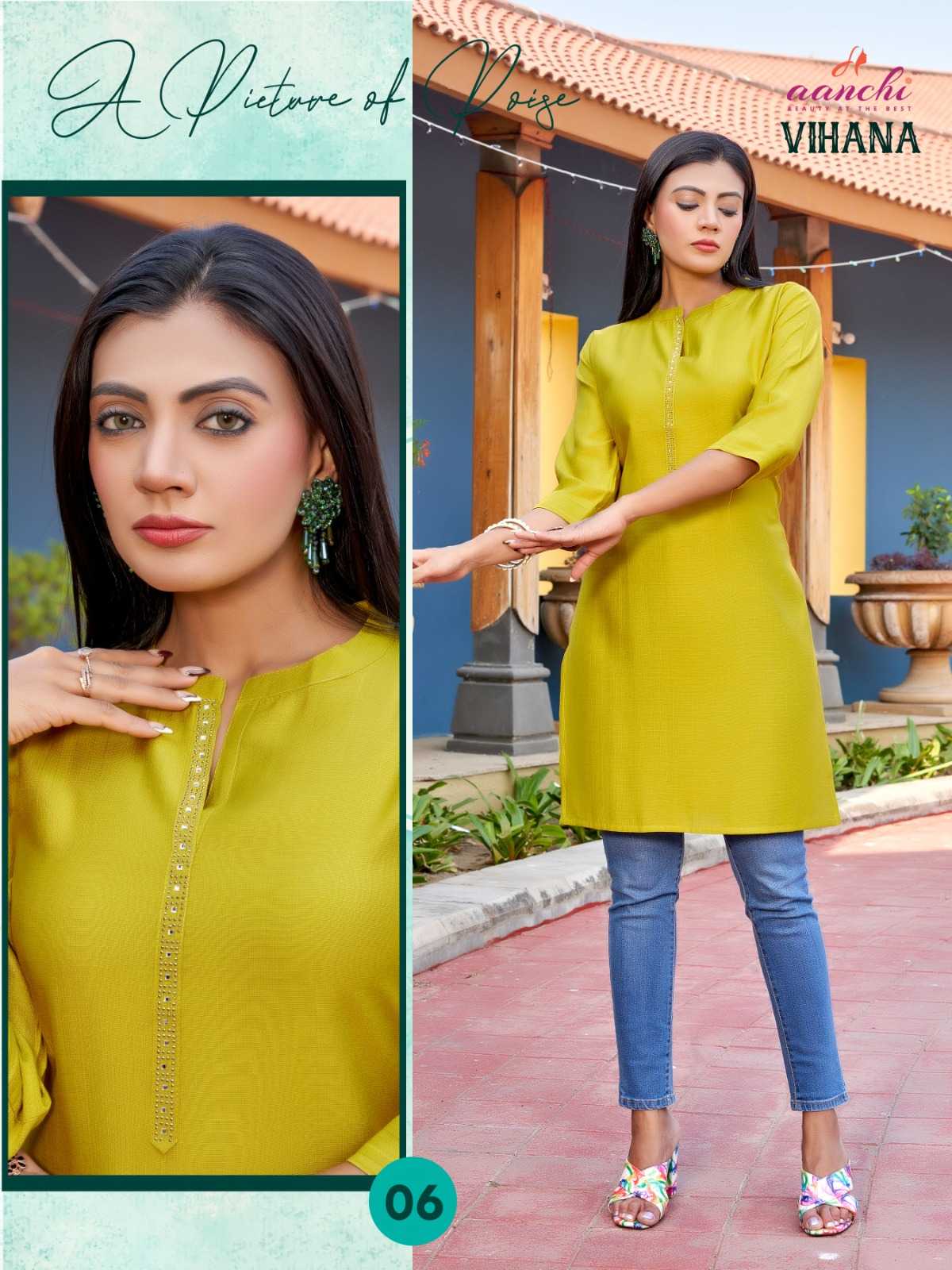 Aanchi VIHANA Kurti Wholesale catalog