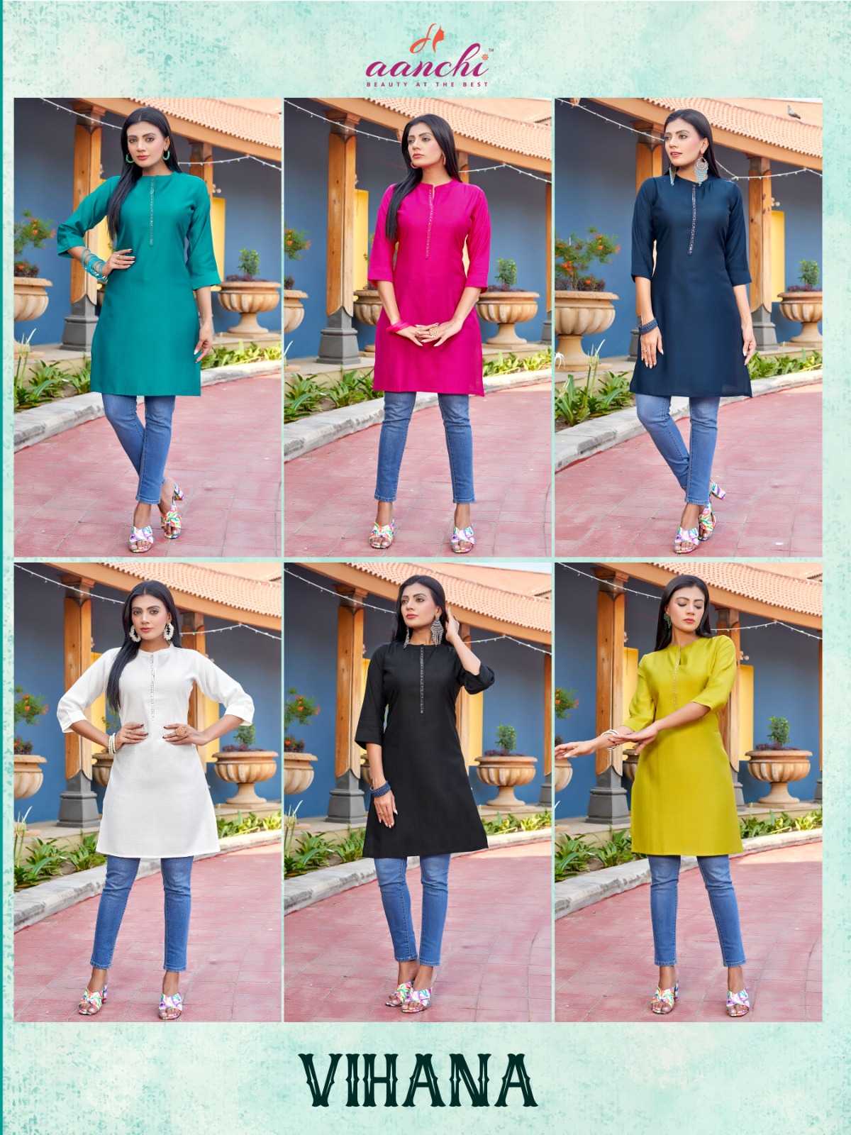 Aanchi VIHANA Kurti Wholesale catalog