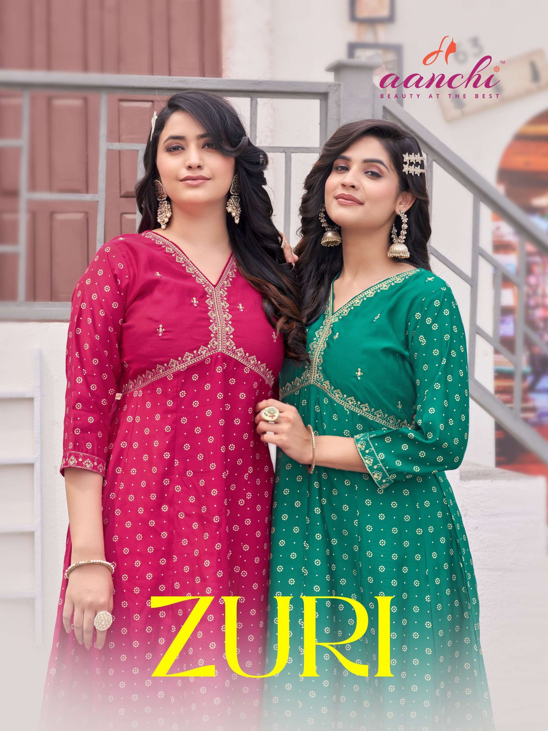 Aanchi ZURI Kurti Wholesale catalog