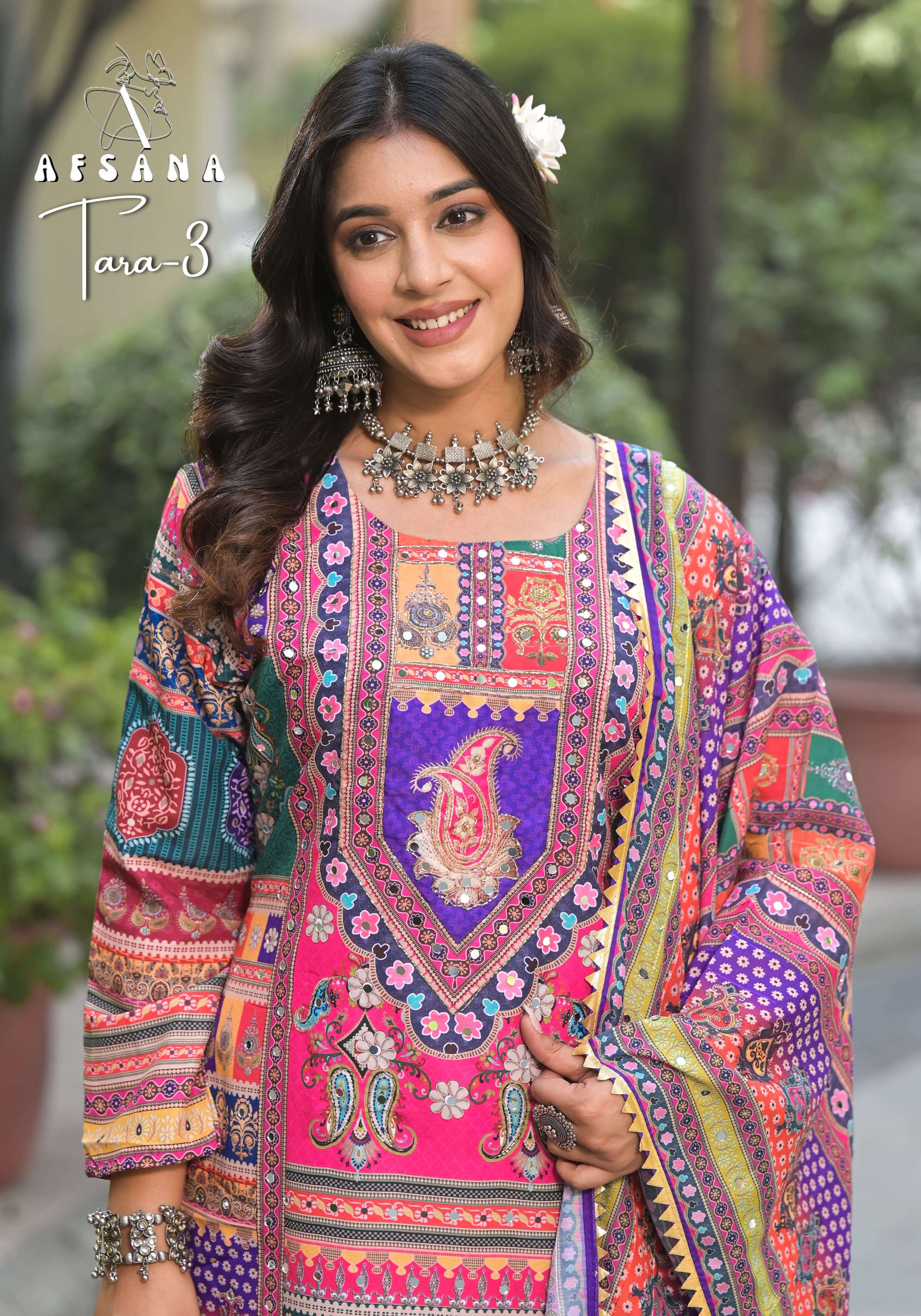 AFSANA TARA -3 Kurti Wholesale catalog