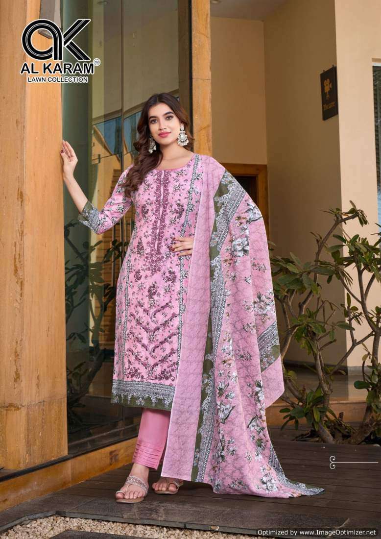 Al Karam Bin Ubaid Vol 2 Exclusive Cotton Printed Dress Material Wholesale catalog