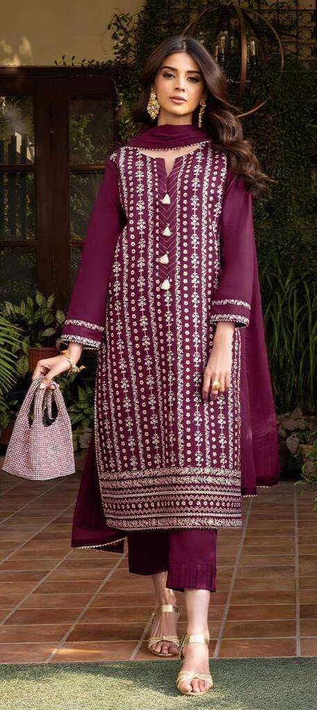 Alk Khushbu Bareez Vol 1 Georgette Pakistani Suit Wholesale catalog