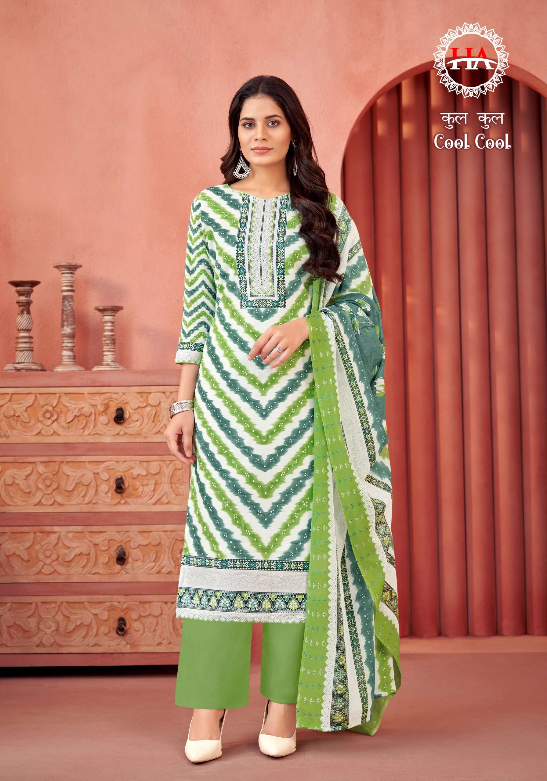 Alok Suit COOL COOL Dress Materials Wholesale catalog
