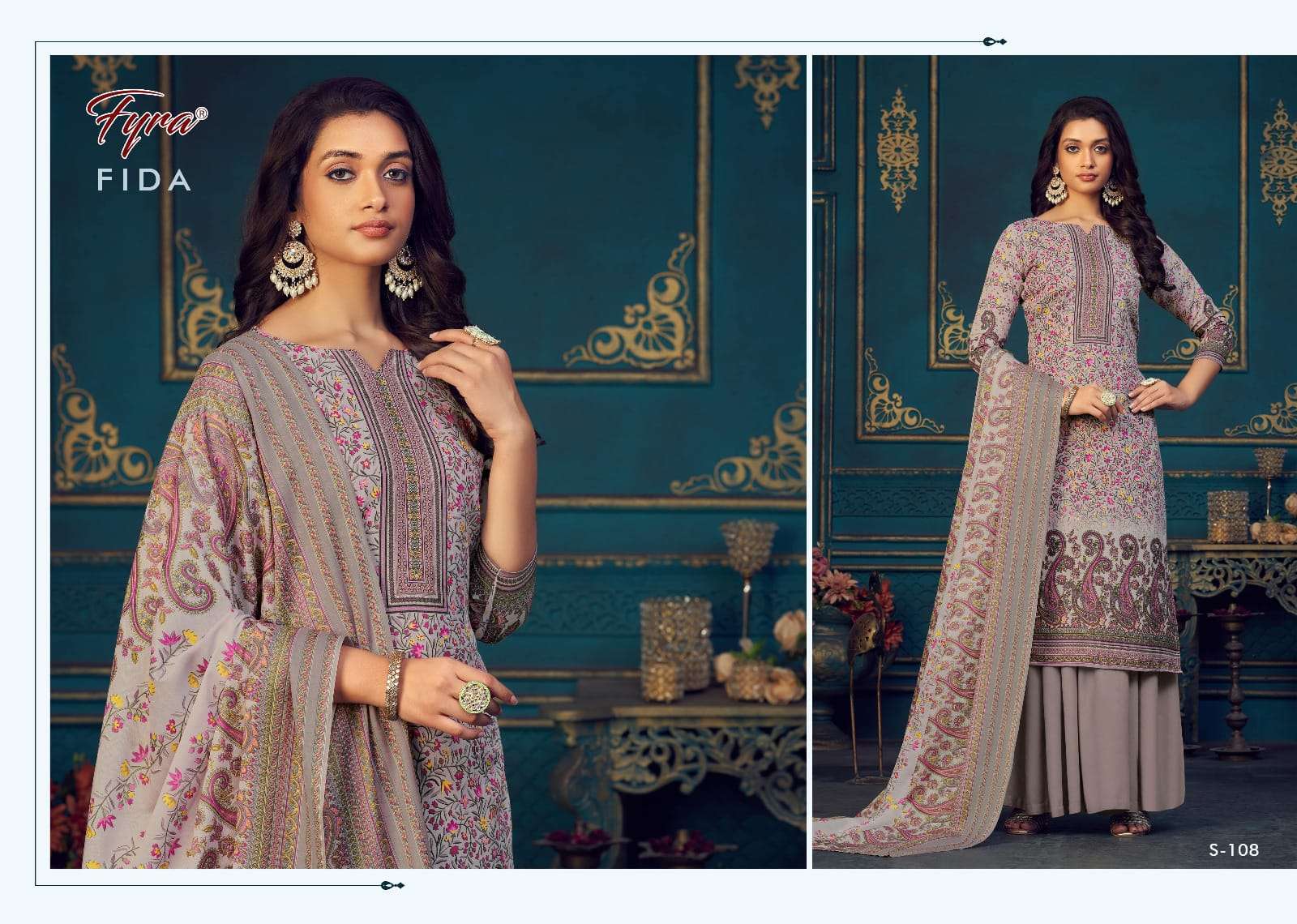 Alok Suit FIDA Salwar Kameez Wholesale catalog