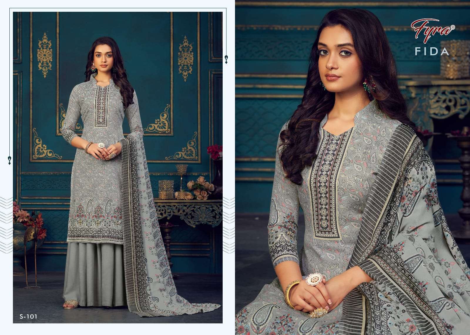 Alok Suit FIDA Salwar Kameez Wholesale catalog