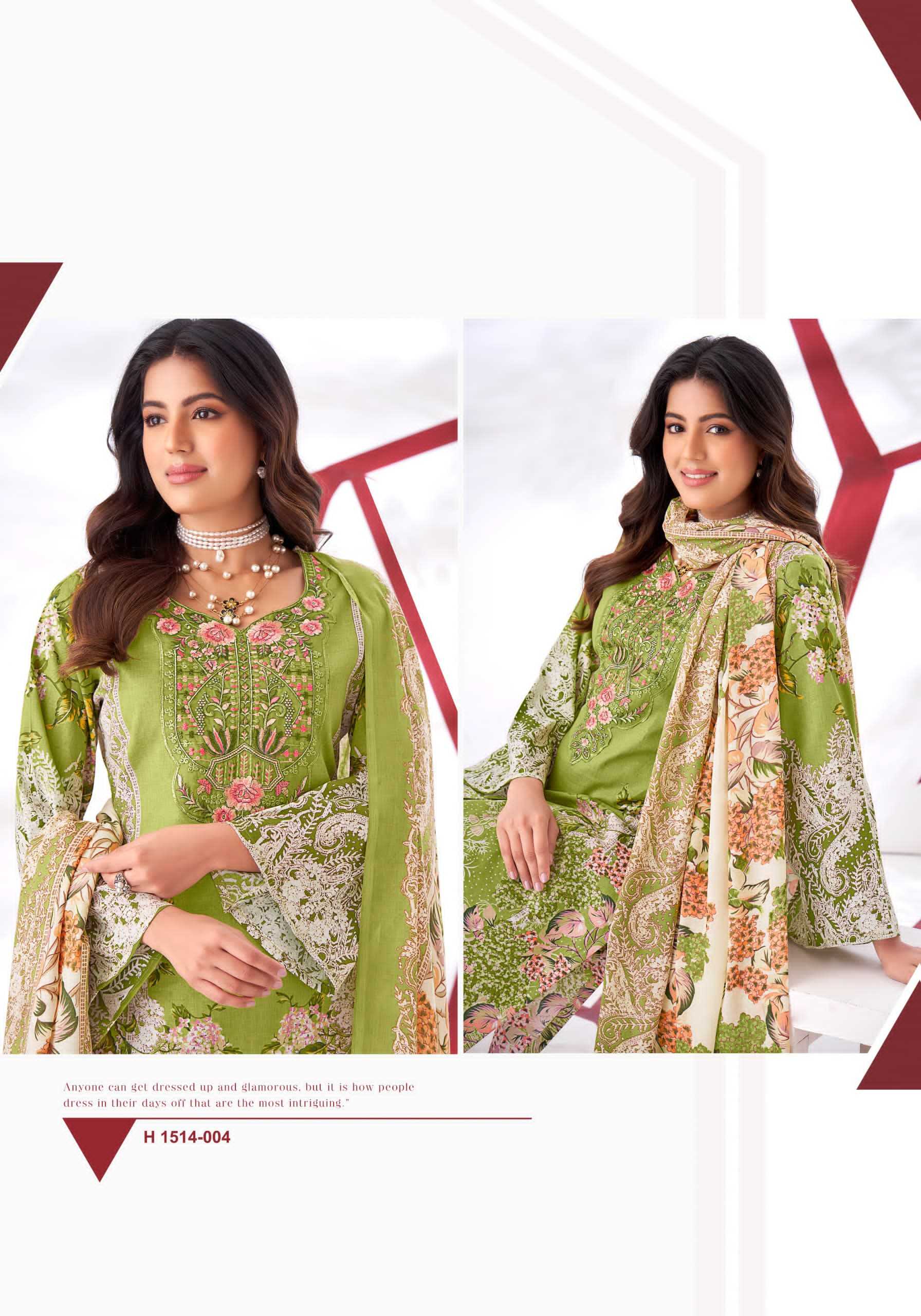 Alok Suit QUDRAT-3 Dress Materials Wholesale catalog