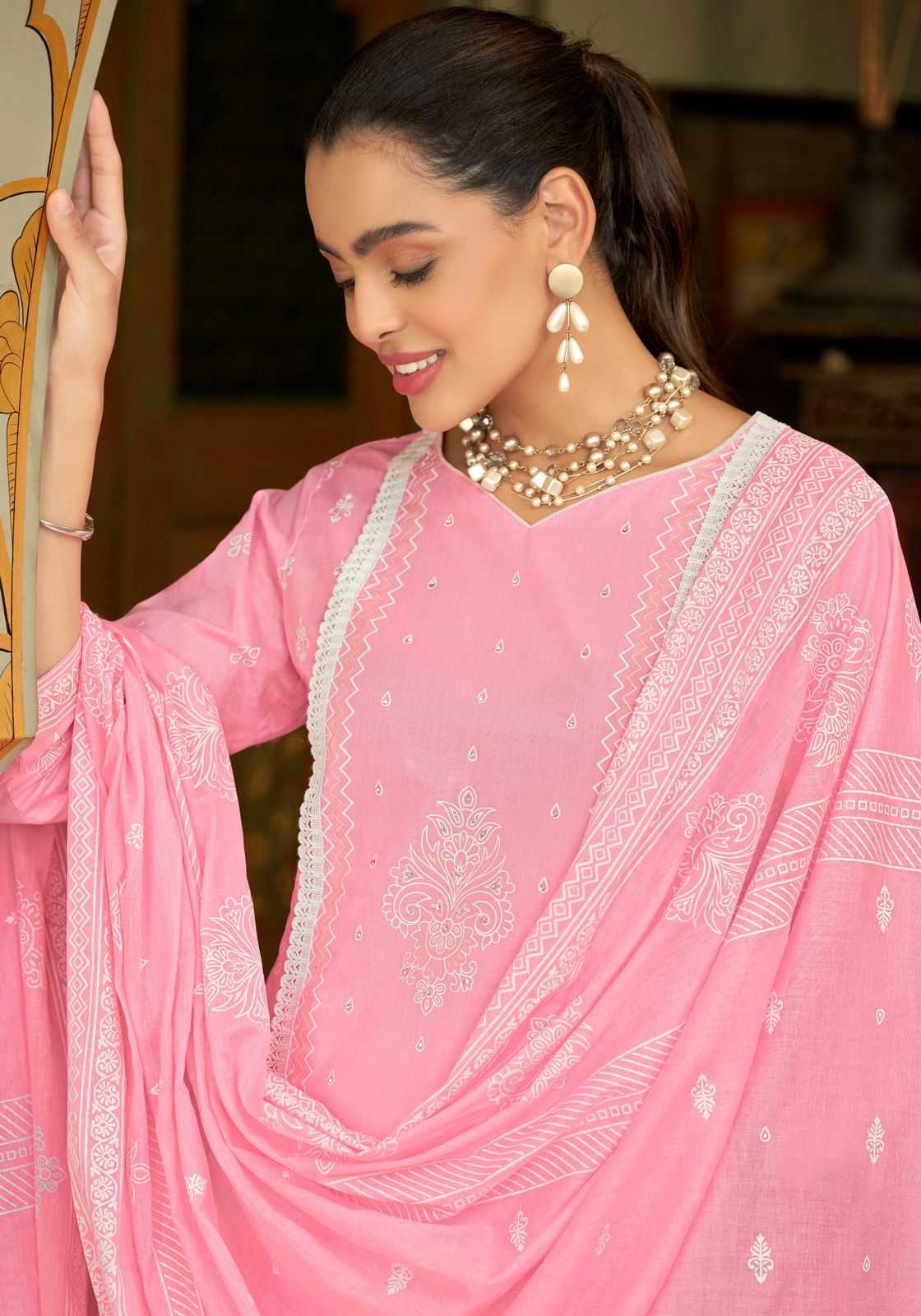 Alok Suit SHIKANJI Dress Materials Wholesale catalog