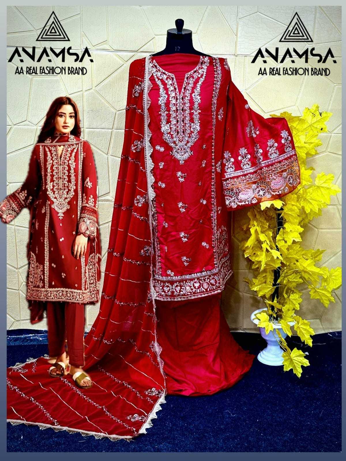 Anamsa 461 Rayon Salwar Kameez Wholesale catalog