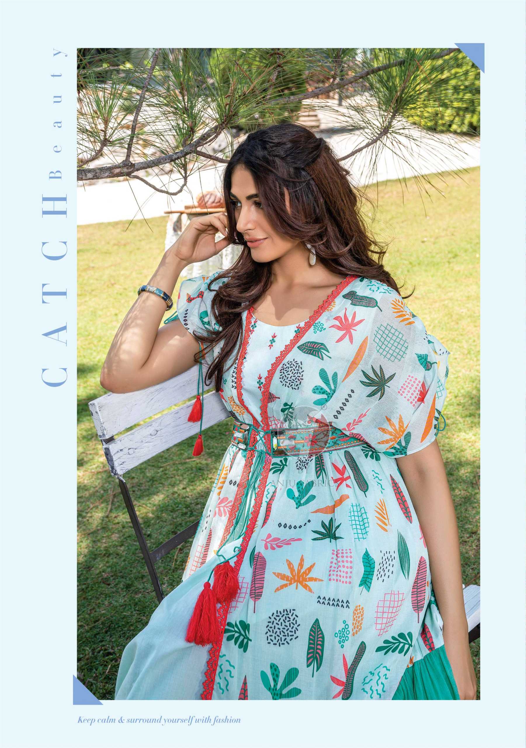 Anju Fabrics Dreamy Tales Kurti Wholesale catalog