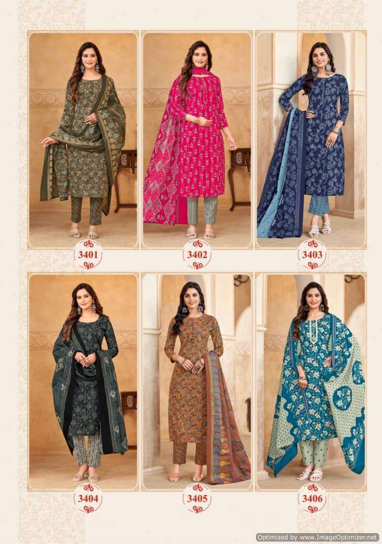 Balaji Kumkum Vol-34 – Dress Material - Wholesale Catalog