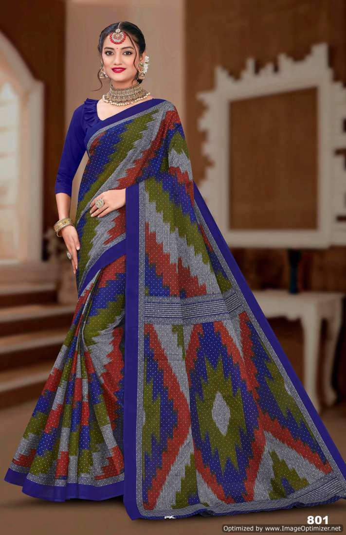Balaji Mama Masleen Vol-6 – Cotton Sarees - Wholesale Catalog