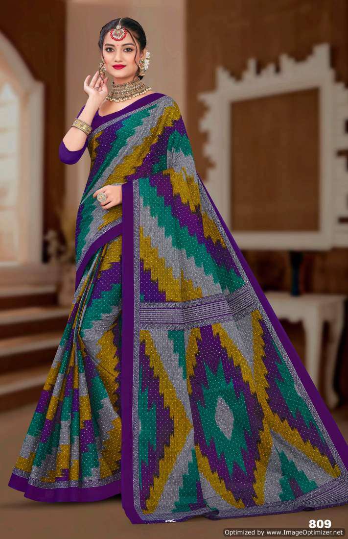 Balaji Mama Masleen Vol-6 – Cotton Sarees - Wholesale Catalog