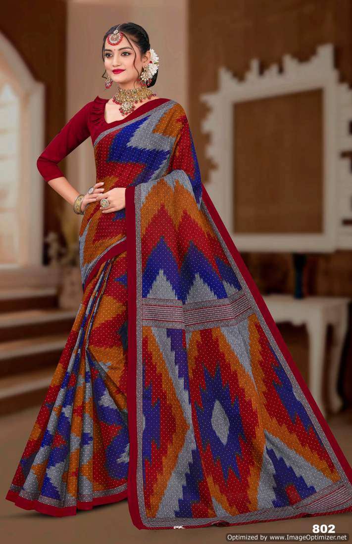Balaji Mama Masleen Vol-6 – Cotton Sarees - Wholesale Catalog