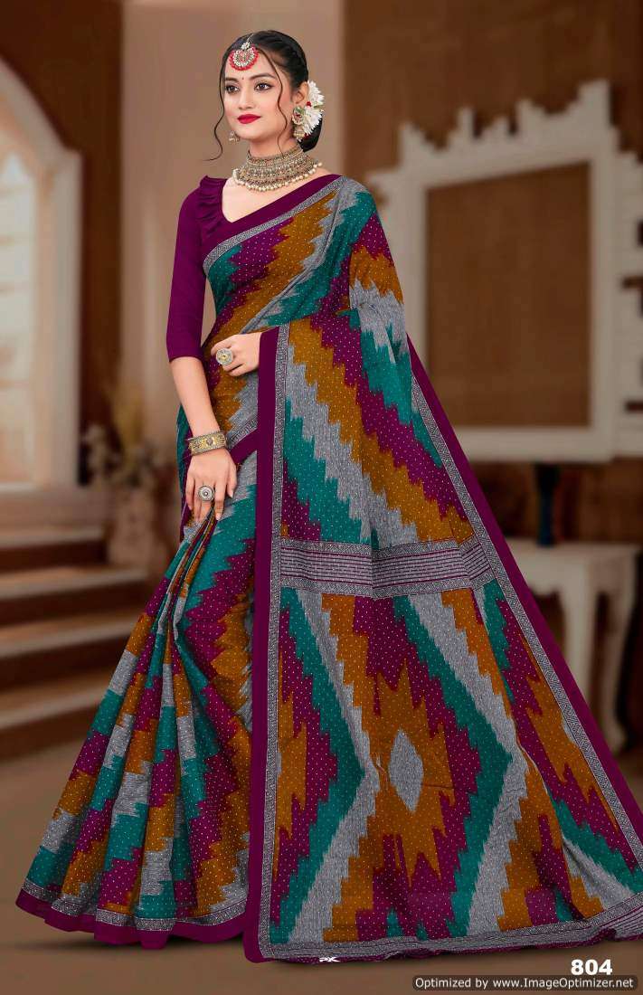 Balaji Mama Masleen Vol-6 – Cotton Sarees - Wholesale Catalog