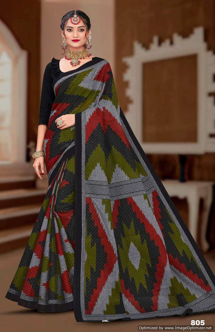 Balaji Mama Masleen Vol-6 – Cotton Sarees - Wholesale Catalog