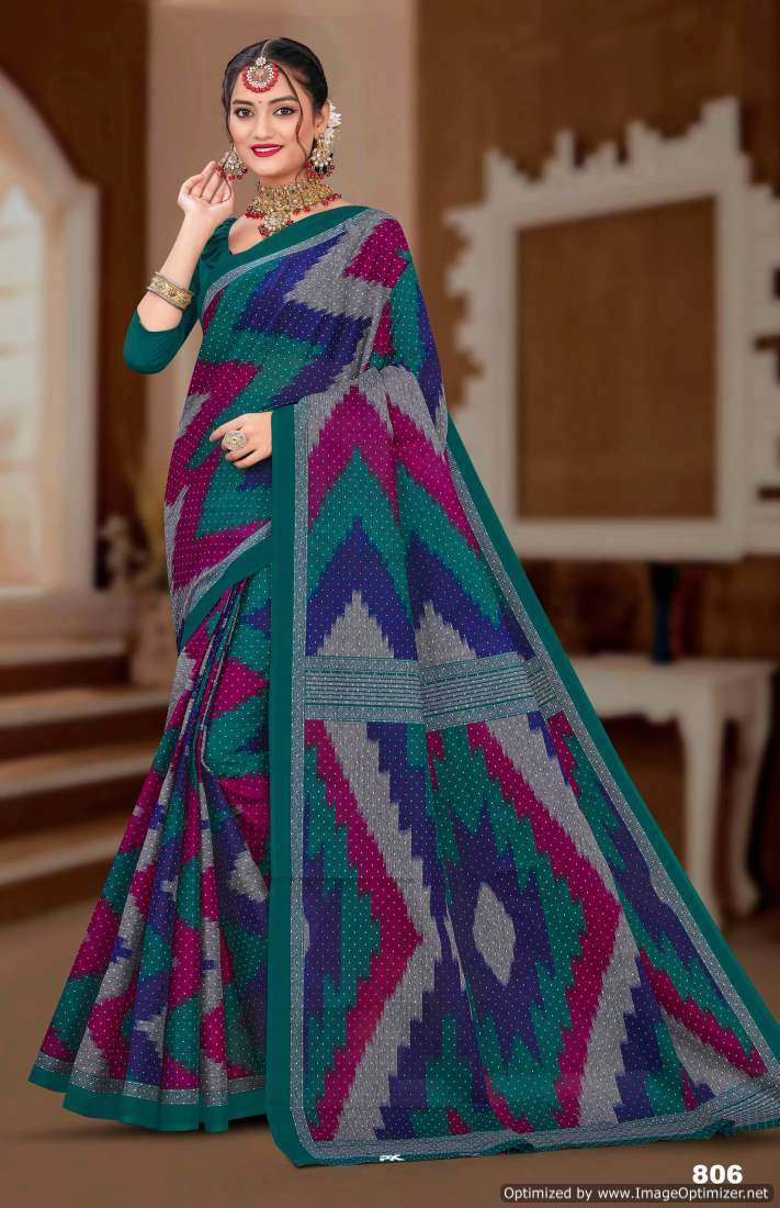 Balaji Mama Masleen Vol-6 – Cotton Sarees - Wholesale Catalog