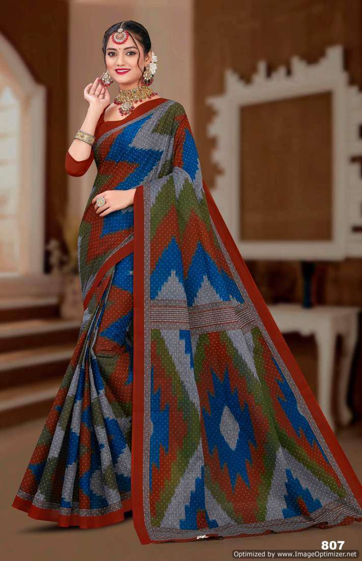 Balaji Mama Masleen Vol-6 – Cotton Sarees - Wholesale Catalog