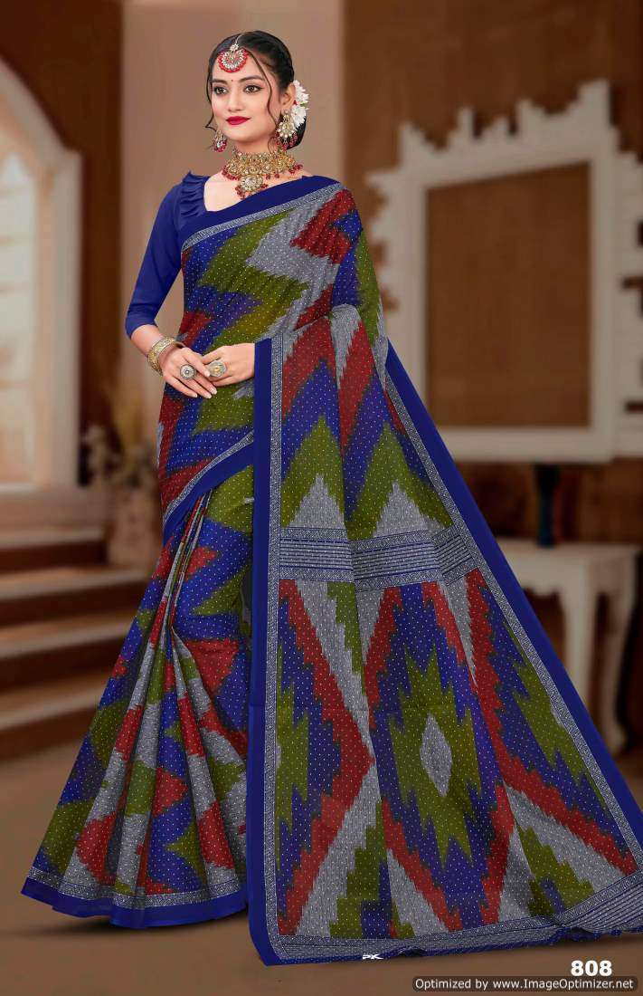 Balaji Mama Masleen Vol-6 – Cotton Sarees - Wholesale Catalog