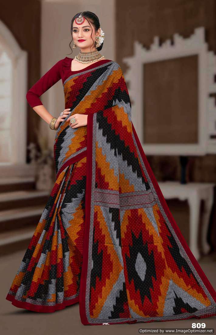 Balaji Mama Masleen Vol-6 – Cotton Sarees - Wholesale Catalog