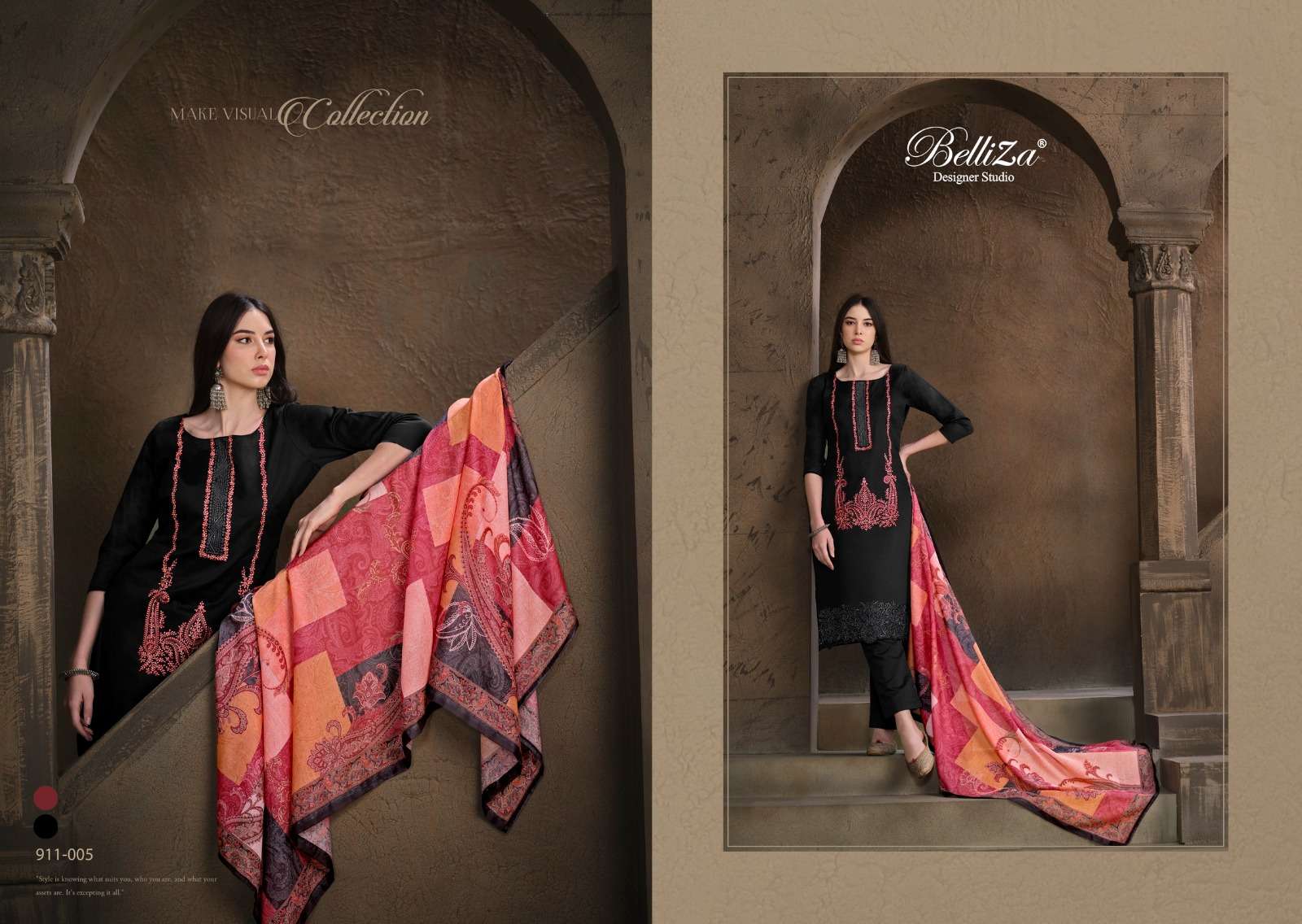 Belliza Jashn E Ishq Vol 7 Cotton Embroidered Dress Material Wholesale catalog