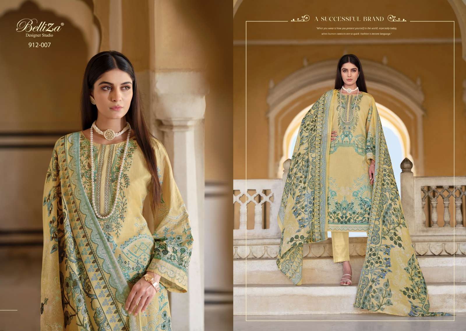 Belliza Naira Vol 49 Cotton Digital Printed Dress Material Wholesale catalog
