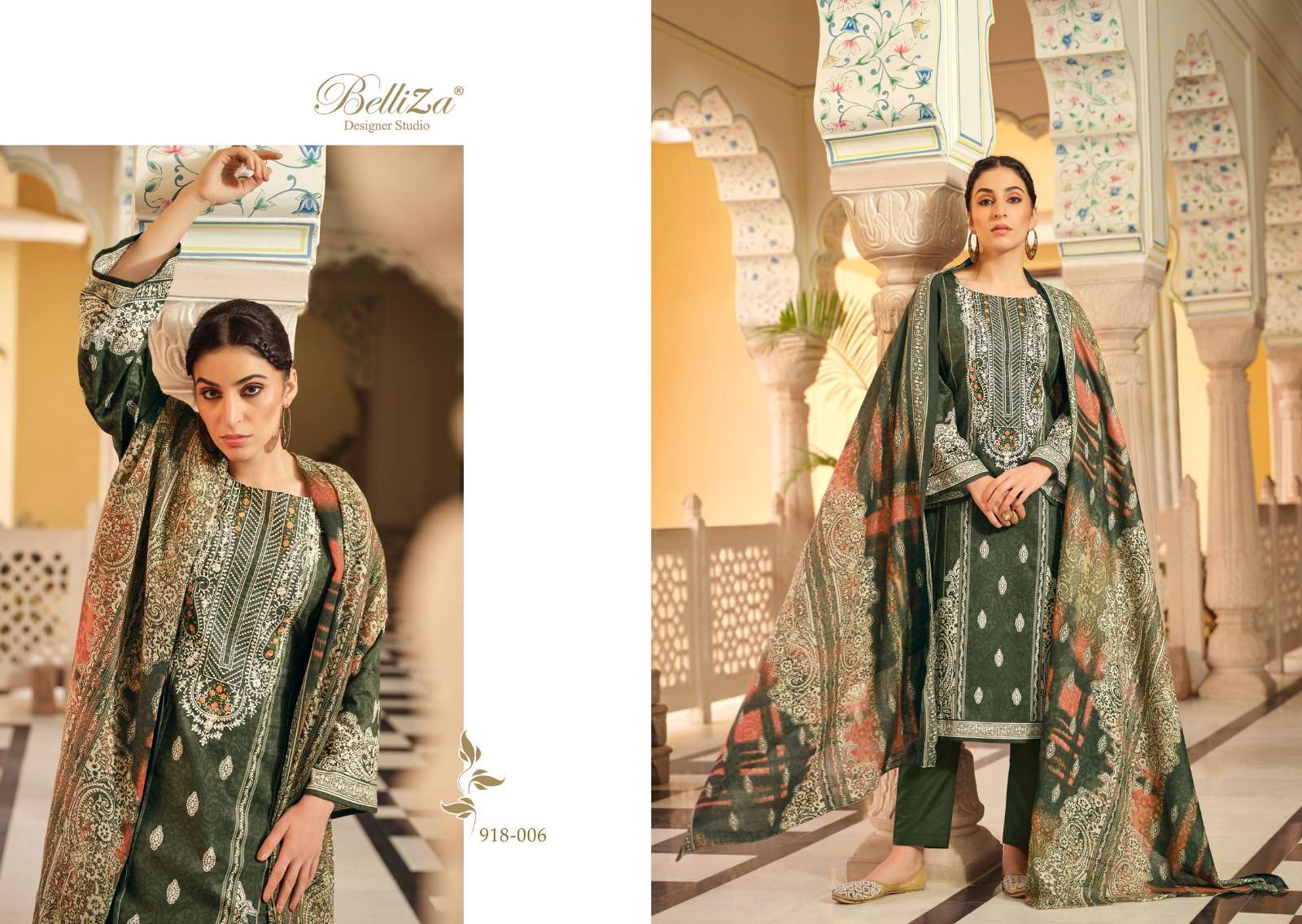 Belliza Naira Vol 51 Cotton Digital Printed Dress Material Wholesale catalog