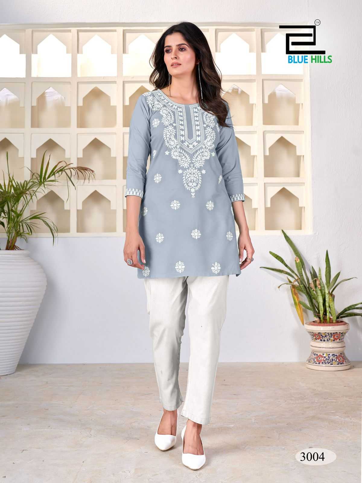 Blue Hills Amelia VOL -3 Kurti Wholesale catalog